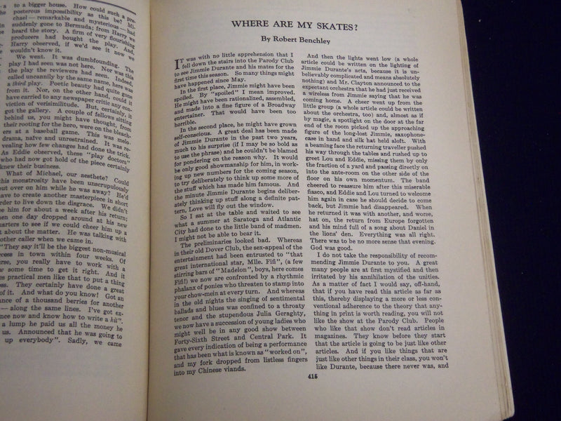 1927 DECEMBER THE BOOKMAN MAGAZINE - BROADWAY - WALTER WINCHELL - SP 2525