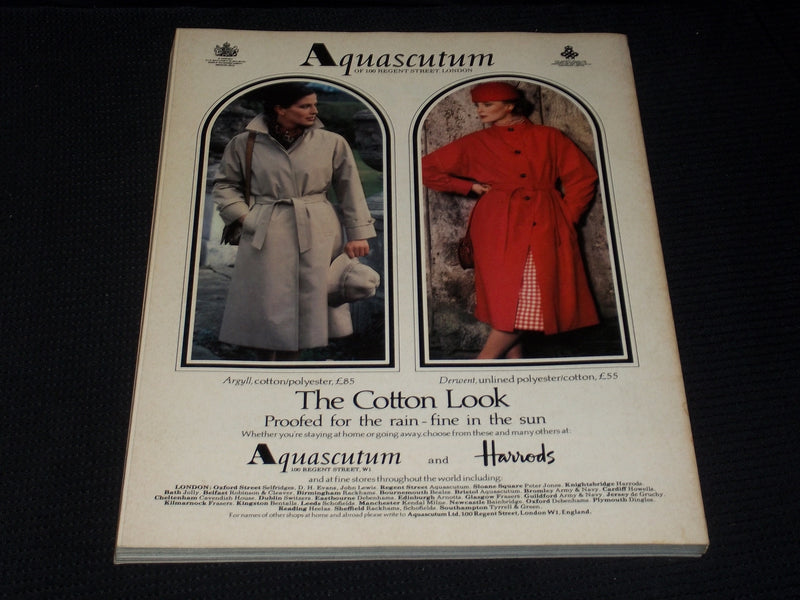 1979 MAY VOGUE UK MAGAZINE - NICE FASHION FRONT COVER - E 5645