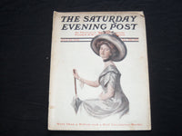 1910 JULY 30 THE SATURDAY EVENING POST MAGAZINE - ILLUSTRATED COVER - SP 488