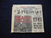 2008 FEB 6 ASBURY PARK PRESS NEWSPAPER - N.Y. GIANTS CELEBRATION - NP 5955