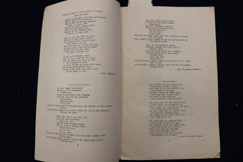 1919-1923 CONNECTICUT SCHOOL DOCUMENT - LOT OF 2 - SOFTCOVER - K 1500