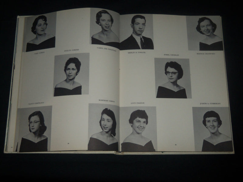 1958 SEAL STATE TEACHERS COLLEGE YEARBOOK - TRENTON NEW JERSEY - YB 1599