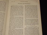 1934 OCTOBER THE SOCIAL FRONTIER JOURNAL MAGAZINE - VOLUME 1. NO. 1 - SP 4863E