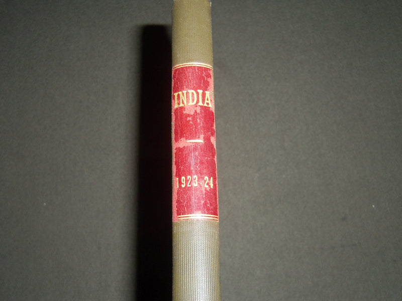 1925 REVIEW OF AGRICULTURE OPERATIONS IN INDIA 1923-1924 BOOK - PHOTOS - KD 4209