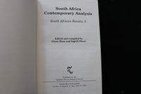 1990 SOUTH AFRICA CONTEMPORARY ANALYSIS HARDCOVER BOOK - KD 9795