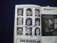 1991 CITY OF ANGELS PLAYBILL - 15 SIGNATURES ON THE COVER & INSIDE PAGES- J 8320