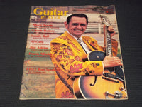 1976 SEPTEMBER GUITAR PLAYER MAGAZINE - MERLE TRAVIS FRONT COVER - E 7729