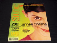 2001 DECEMBER STUDIO MAGAZINE - AUDREY TAUTOU FRENCH TEXT - E 13397