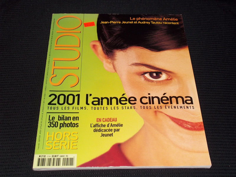 2001 DECEMBER STUDIO MAGAZINE - AUDREY TAUTOU FRENCH TEXT - E 13397