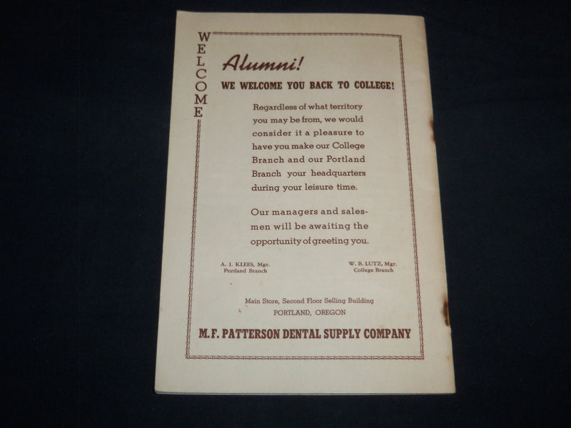 1938 JANUARY CAEMENTUM NO. PACIFIC COLLEGE - ALUMNI ASSOCIATION - J 8616