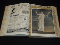 1910 JULY-DECEMBER LE THEATRE MAGAZINE BOUND VOLUME - 12 ISSUES - KD 2278N