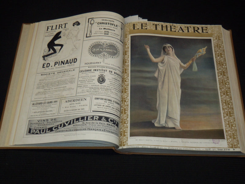 1910 JULY-DECEMBER LE THEATRE MAGAZINE BOUND VOLUME - 12 ISSUES - KD 2278N