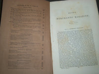 1840-1841 HUNT'S MERCHANTS MAGAZINE AND COMMERCIAL REVIEW LOT OF 7 - WR 340A