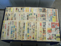 1930'S-1940 COLOR COMICS FULL PAGE ADS - LOT OF 68 - NP 5270
