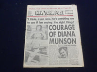 1979 AUGUST 10 NEW YORK POST NEWSPAPER - COURAGE OF DIANA MUNSON - NP 5184