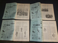 1876 APPLETON'S JOURNAL MAGAZINE -LOT OF 26 - NICE ADS & ILLUSTRATIONS - WR 634B