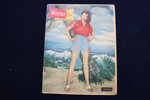 1947 NOVEMBER 2 NY MIRROR MAGAZINE - JANIS PAIGE COVER - E 22452