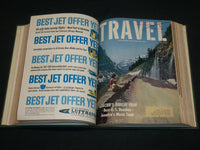 1960 JANUARY-DECEMBER TRAVEL MAGAZINE BOUND VOLUME - GREAT COVERS - KD 6003