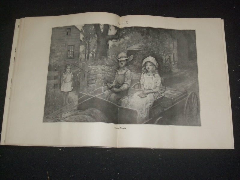 1913 AUGUST 28 LIFE MAGAZINE - ROMANCE NUMBER - BY WIRELESS - ST 6492