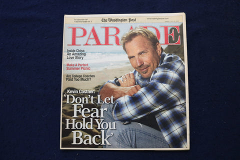 2008 JULY 20 PARADE MAGAZINE - KEVIN COSTNER COVER - E 18421