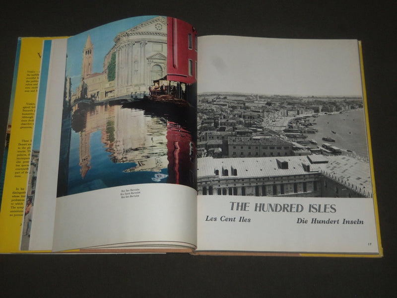 1961 VENICE BY LAZZARO DONATI & GIULIO GUAZZONI HARDCOVER BOOK - KD 4082
