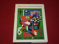 1991 STUART DAVIS AMERICAN PAINTER HARDCOVER BOOK - NICE PRINTS - KD 5435