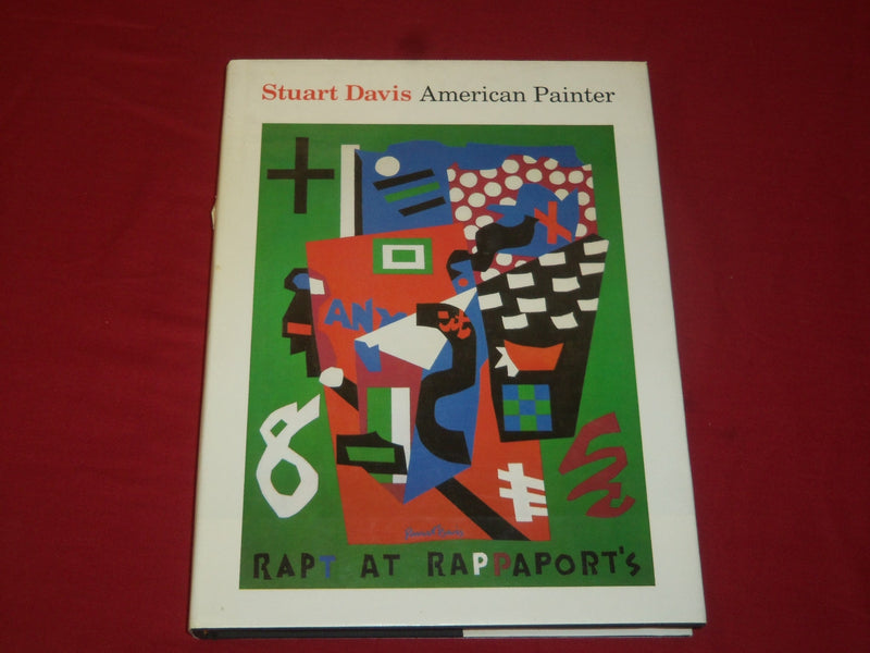 1991 STUART DAVIS AMERICAN PAINTER HARDCOVER BOOK - NICE PRINTS - KD 5435