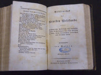 1830 BIBLIOTEK DER NEUESTEN WELTKUNDE BY MALTEN GERMAN VOLUME - KD 3678