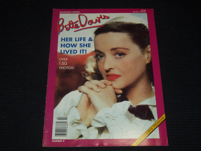 BETTE DAVIS HER LIFE MAGAZINE - OVER 150 PHOTOS NICE FRONT COVER - E 14937