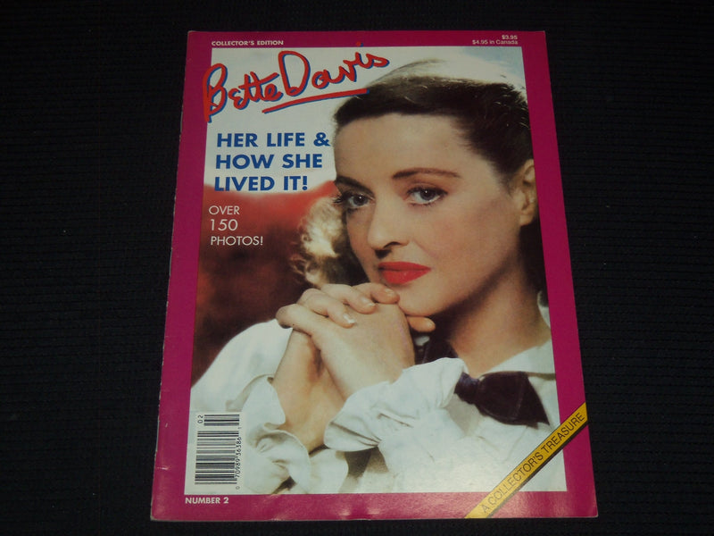 BETTE DAVIS HER LIFE MAGAZINE - OVER 150 PHOTOS NICE FRONT COVER - E 14937