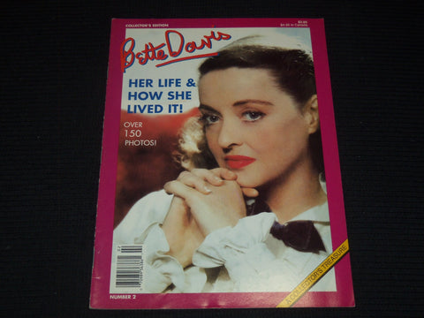 BETTE DAVIS HER LIFE MAGAZINE - OVER 150 PHOTOS NICE FRONT COVER - E 14937