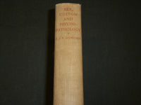 1938 SEX, CUSTOM AND PSYCHOPATHOLOGY BOOK BY B. J. LAUBSCHER - KD 6124