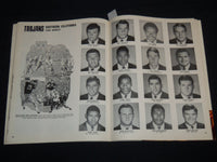 1970 ROSE BOWL PROGRAM - MICHIGAN VS. SOUTHERN CALIFORNIA - TICKET STUB - J 8696
