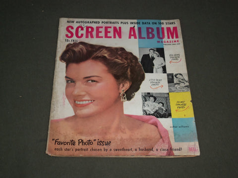 1951 FALL SCREEN ALBUM MAGAZINE - ESTHER WILLIAMS - SP 2779