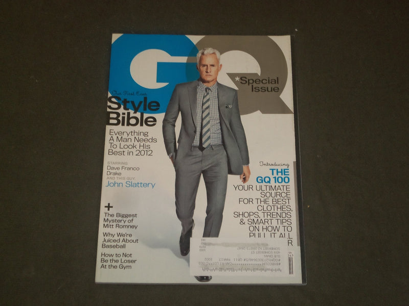 2012 APRIL GQ MAGAZINE - JOHN SLATTERY - B 2713