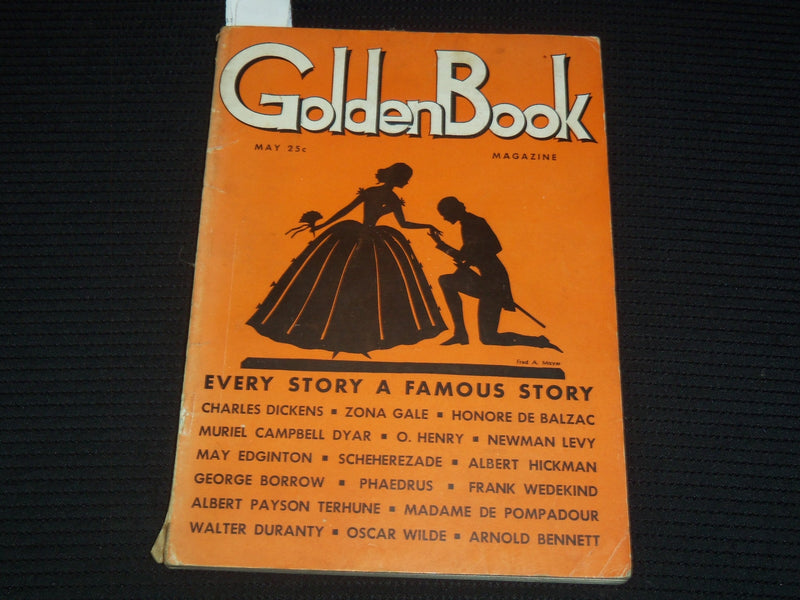 1935 MAY GOLDEN BOOK MAGAZINE - CHARLES DICKENS - BALZAC - HICKMAN - K 1009