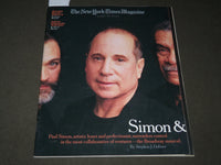 1997 NOVEMBER 9 NEW YORK TIMES MAGAZINE SECTION - PAUL SIMON COVER - J 3042