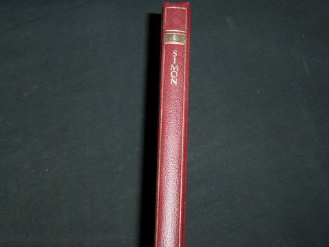 1975 MICHEL SIMON HARDCOVER BOOK BY CLAUDE GAUTEUR & ANDRE BERNARD - KD 6943