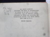1945 ENRICO CARUSO HIS LIFE AND DEATH HARDCOVER BOOK BY DOROTHY CARUSO - KD 8645