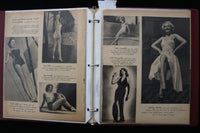 1950'S PHOTOPLAY MAGAZINE PIN-UPS SCRAPBOOK - E 24894