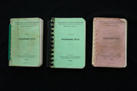 1933-1969 ASSOCIATION OF AMERICAN RAILROADS RULE BOOKS - LOT OF 18 - O 3673