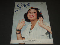 1936 SEPTEMBER THE STAGE MAGAZINE - ETHEL MERMAN - GREAT PHOTOS & ADS - ST 67