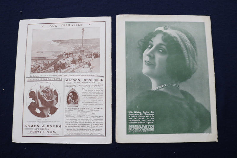 1911 LE GAULOIS DU DIMANCHE ILLUSTRATED MAGAZINE - FRENCH - LOT OF 8 - O 3617