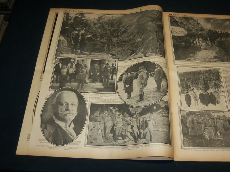 1916 FEBRUARY 6 NEW YORK TIMES ROTO PICTURE SECTION - 