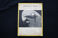 1946 APRIL INTERAVIA MAGAZINE - PREMIER ISSUE COVER - E 10800