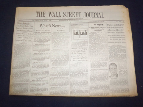 1998 SEP 9 THE WALL STREET JOURNAL -STEVEN WITKOFF BECOMES A MOGUL FAST - WJ 77
