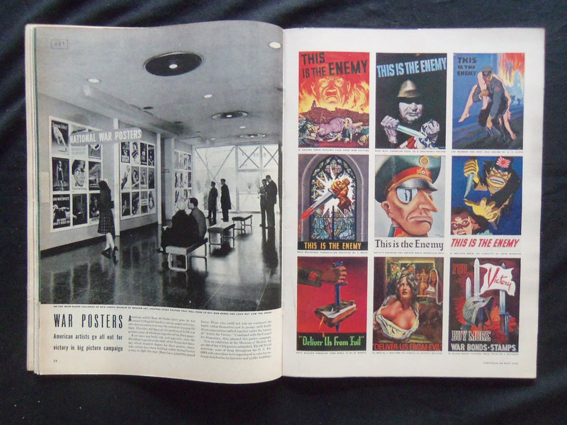 1942 DECEMBER 21 LIFE MAGAZINE - LONELY WIFE - L 318