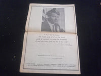 1968 JUNE 8 L. A. HERALD EXAMINER NEWSPAPER - ROBERT KENNEDY MOURNED - NP 5732