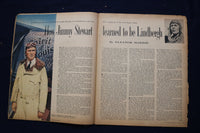 1956 JAN 1 AMERICAN WEEKLY MAGAZINE - JIMMY STEWART ARTICLE AND PHOTO - E 23271