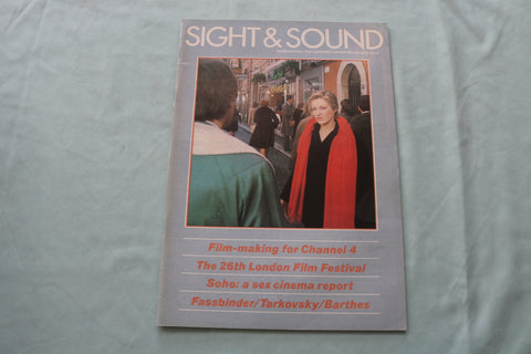 1982 WINTER SIGHT & SOUND MAGAZINE - INDENTIFICATION OF A WOMAN COVER - E 19394